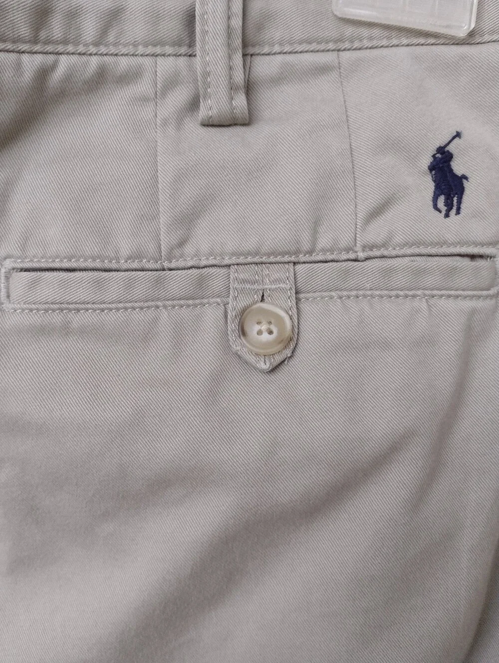 Polo Ralph Lauren Chino Pants Men's 36x29 Khaki Classic Fit Cotton Twill Career
